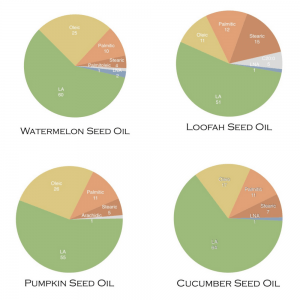 Fatty acid profile of kalahari melon oil and related